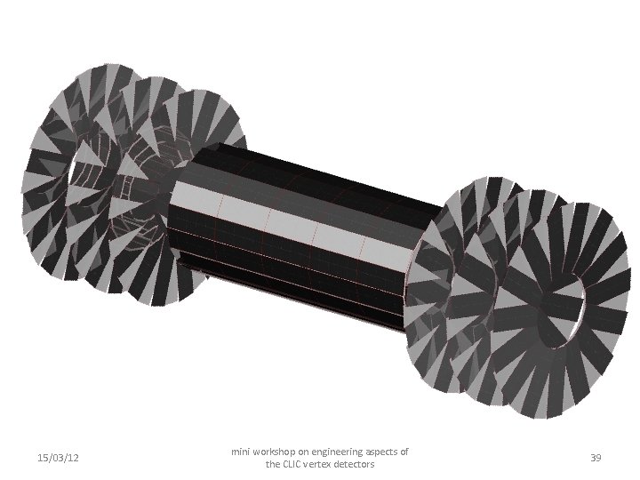 15/03/12 mini workshop on engineering aspects of the CLIC vertex detectors 39 