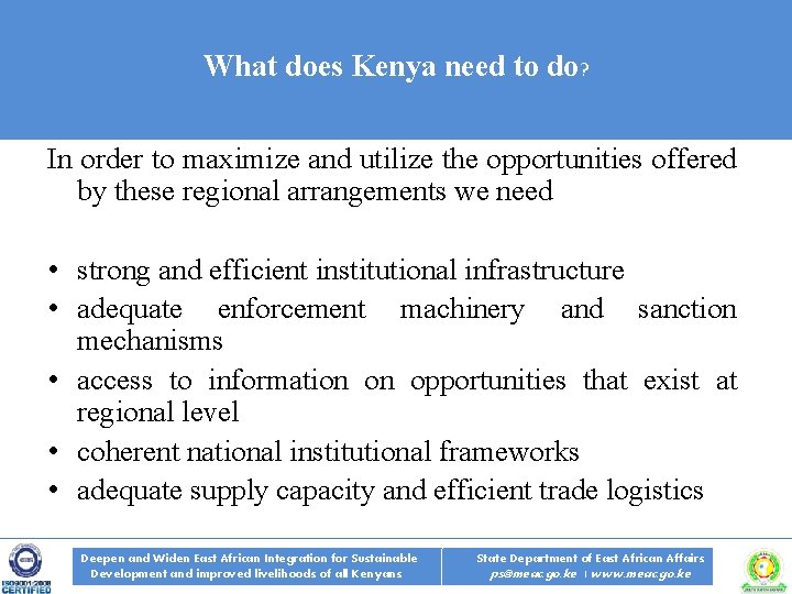 Sub-title FR 11 TH MAR What EAC HEALTH PROJECTS AND PROGRAMMES STAKEHOLDERS SENSITIZATION WORKSHOP
