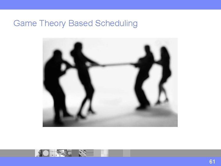 Game Theory Based Scheduling 61 