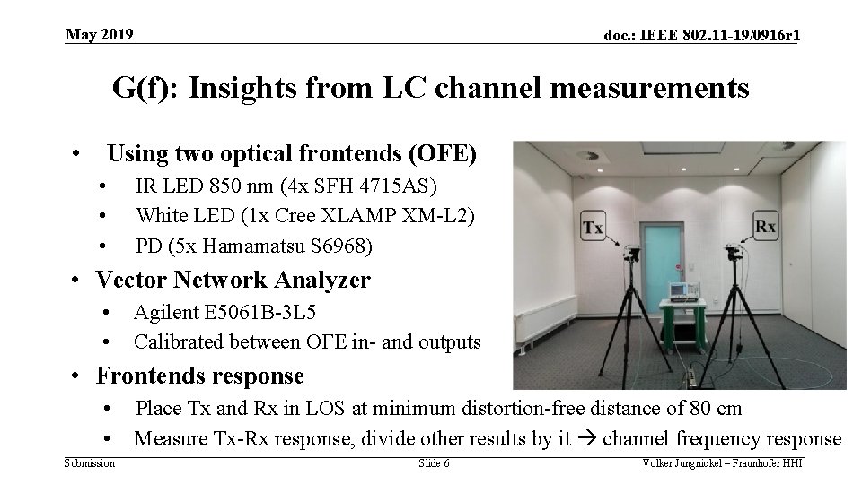 May 2019 doc. : IEEE 802. 11 -19/0916 r 1 G(f): Insights from LC