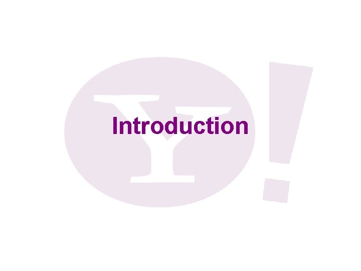 Introduction Introduction