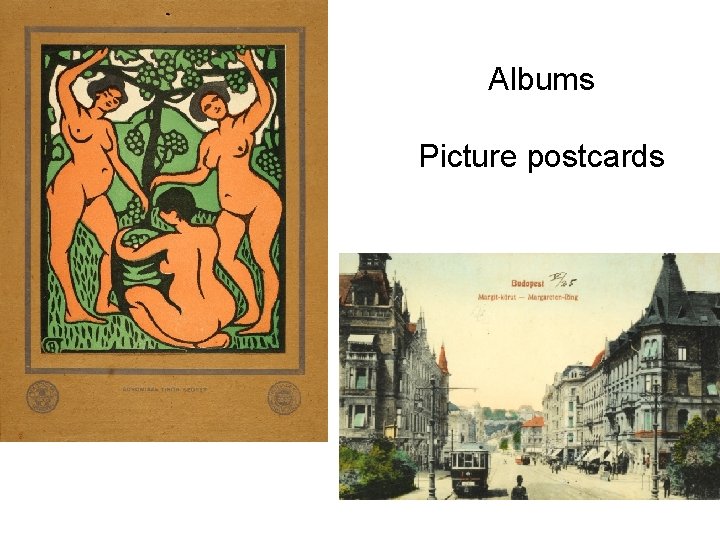 Albums Picture postcards 