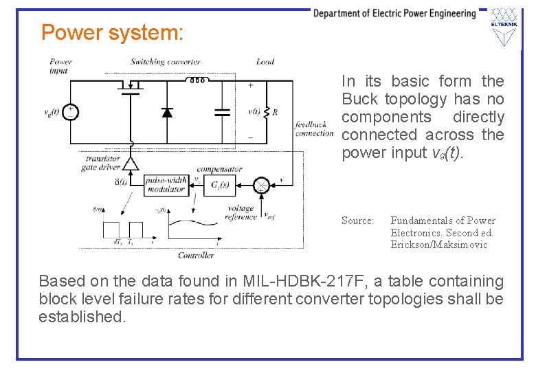 Power system: In its basic form the Buck topology has no components directly connected Power system: In its basic form the Buck topology has no components directly connected