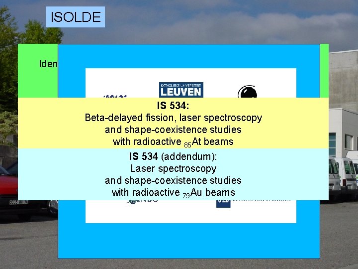 ISOLDE IS 466: Identification and systematical studies of the electron-capture delayed fission (ECDF) in