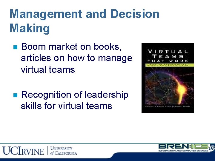 Management and Decision Making n Boom market on books, articles on how to manage