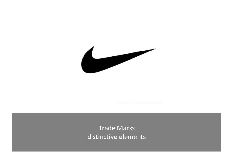 Trade Marks distinctive elements 