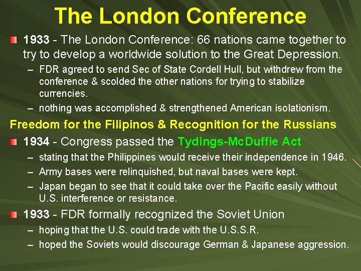 The London Conference 1933 - The London Conference: 66 nations came together to try The London Conference 1933 - The London Conference: 66 nations came together to try