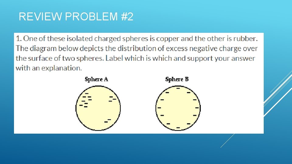 REVIEW PROBLEM #2 