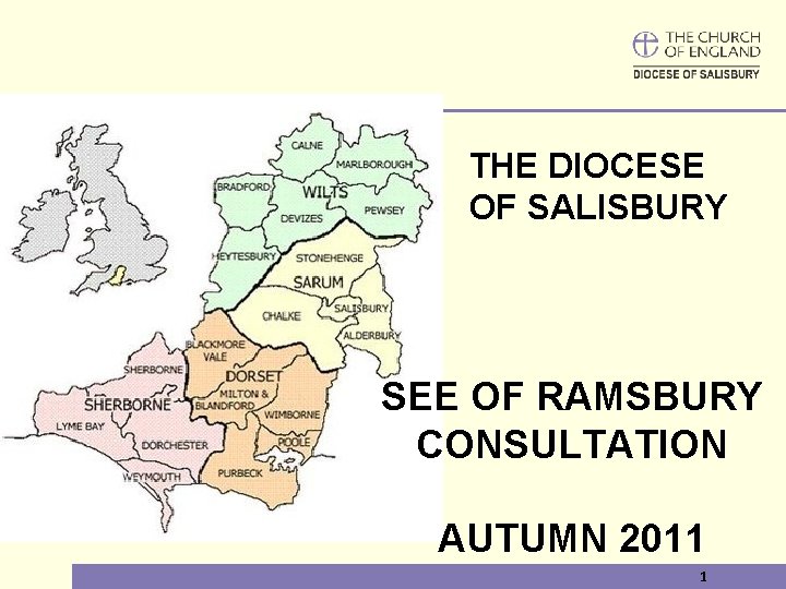 THE DIOCESE OF SALISBURY SEE OF RAMSBURY CONSULTATION AUTUMN 2011 1 