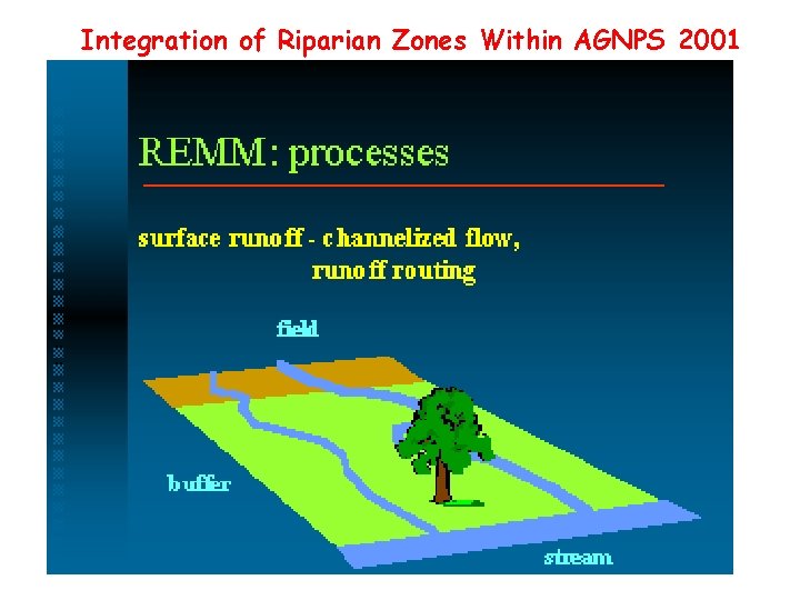 Integration of Riparian Zones Within AGNPS 2001 Integration of Riparian Zones Within AGNPS 2001