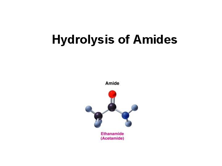 Hydrolysis of Amides 