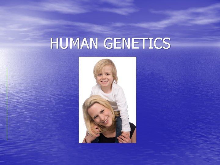 HUMAN GENETICS 