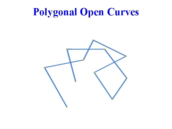 Polygonal Open Curves Source: Knotplot by R Scharein 