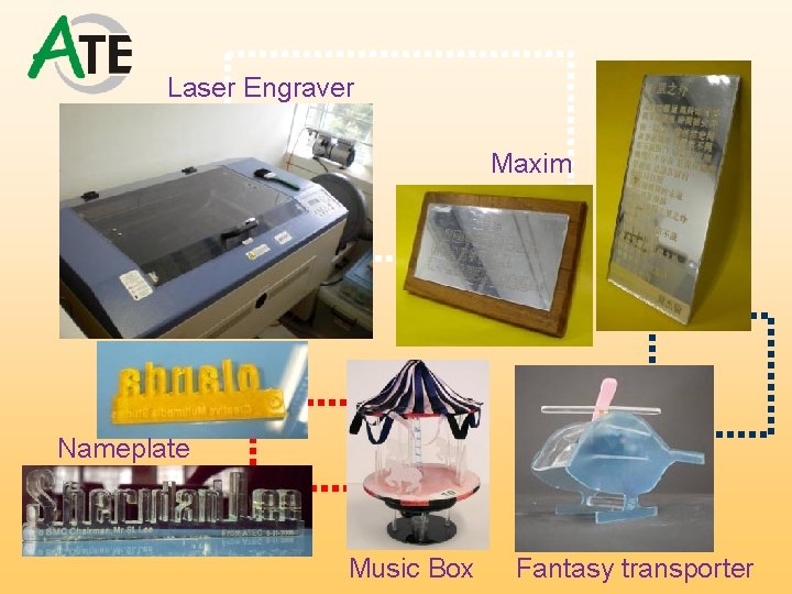 Laser Engraver Maxim Nameplate Music Box Fantasy transporter 