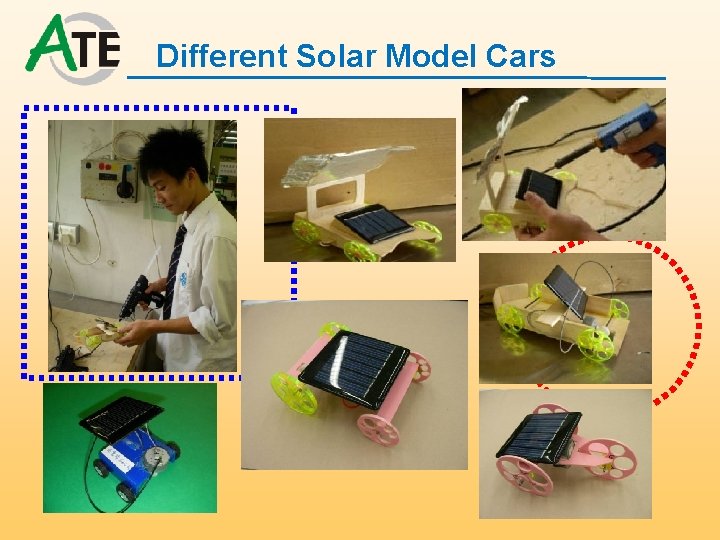 Different Solar Model Cars 