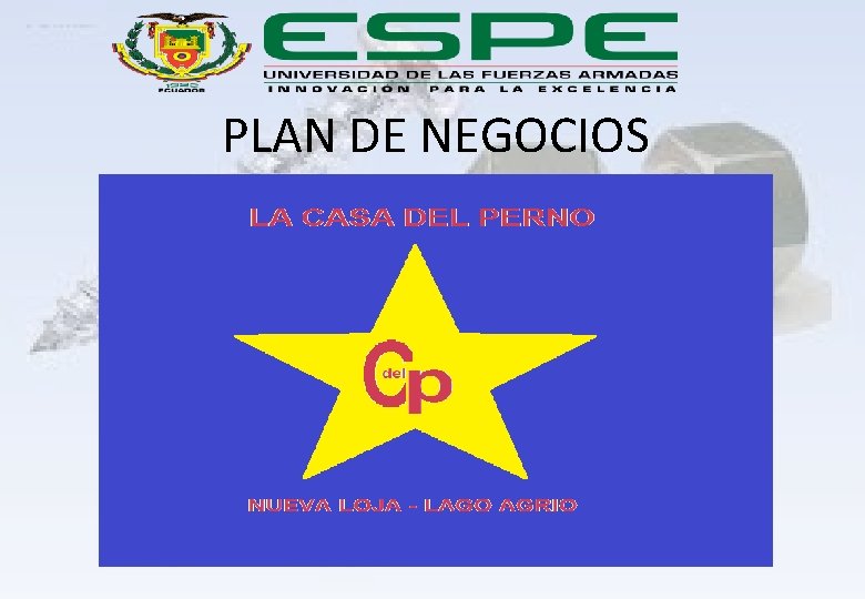 PLAN DE NEGOCIOS 