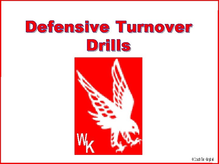 Defensive Turnover Drills 