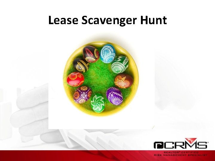 Lease Scavenger Hunt 