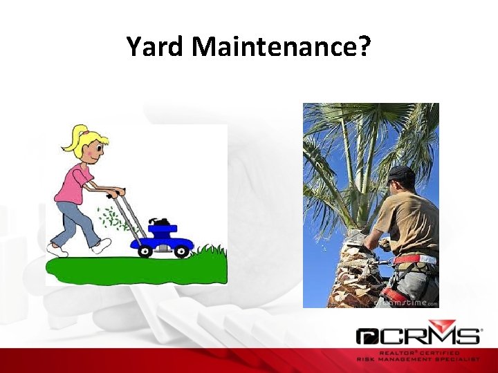 Yard Maintenance? 