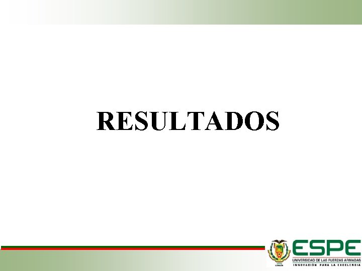 RESULTADOS 