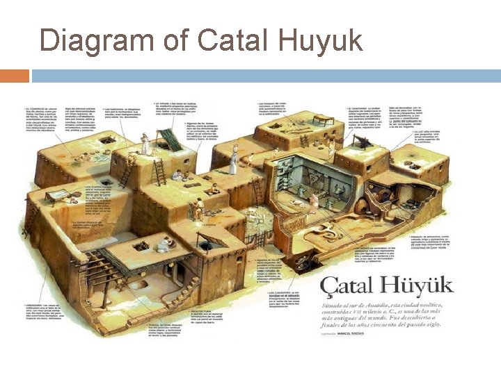 Diagram of Catal Huyuk 