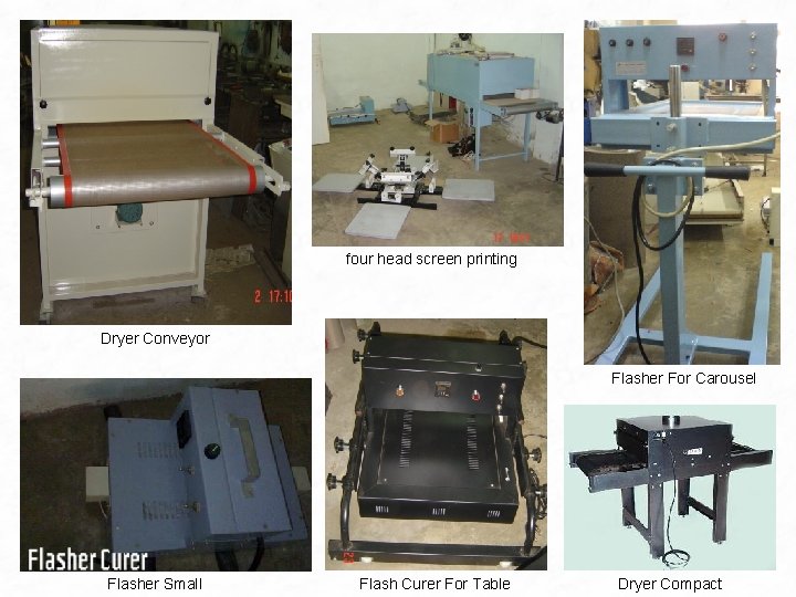 four head screen printing Dryer Conveyor Flasher For Carousel Flasher Small Flash Curer For four head screen printing Dryer Conveyor Flasher For Carousel Flasher Small Flash Curer For