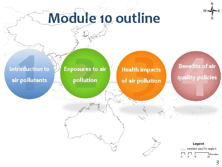 1 Module 10 outline 2 3 4 Introduction to Exposures to air Health impacts