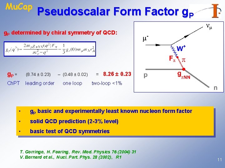 Muon Lifetime Programme At Psi Peter Kammel Fundamental