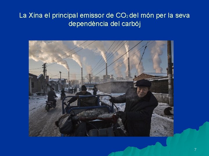 La Xina el principal emissor de CO 2 del món per la seva dependència