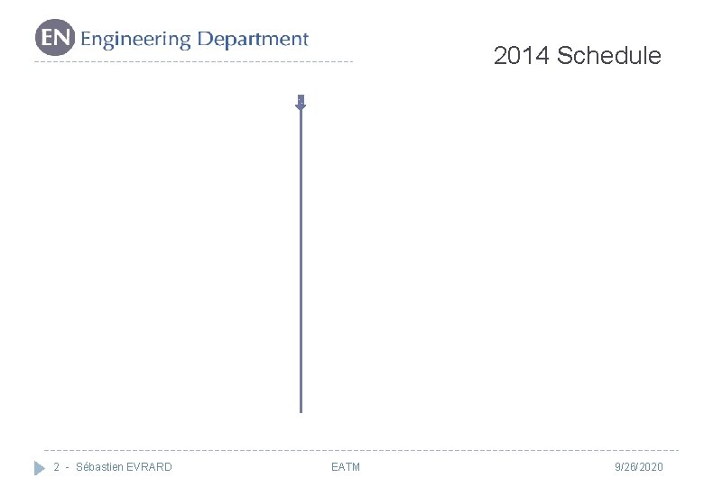 2014 Schedule 2 - Sébastien EVRARD EATM 9/26/2020 