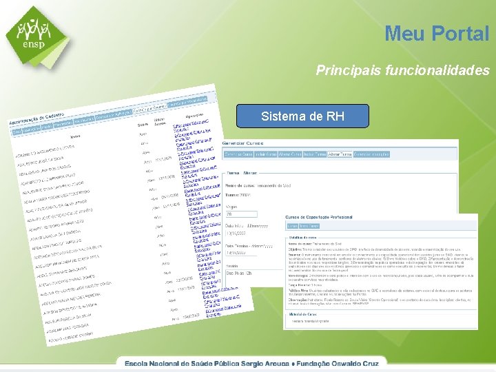 Meu Portal Principais funcionalidades Sistema de RH 