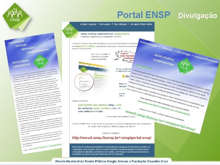 Portal ENSP Divulgação 
