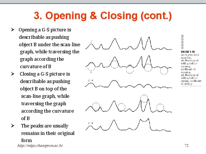 3. Opening & Closing (cont. ) Ø Opening a G-S picture is describable as