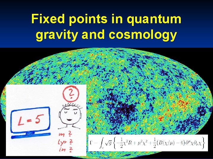 Fixed points in quantum gravity and cosmology 