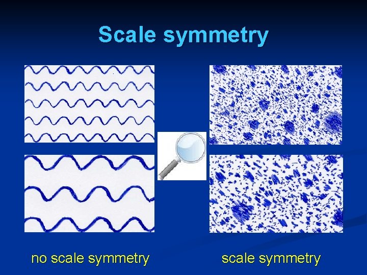 Scale symmetry no scale symmetry 