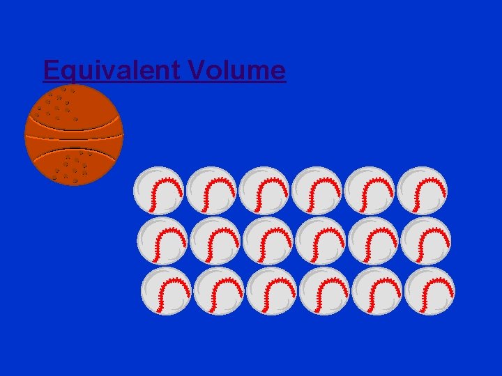 Equivalent Volume 
