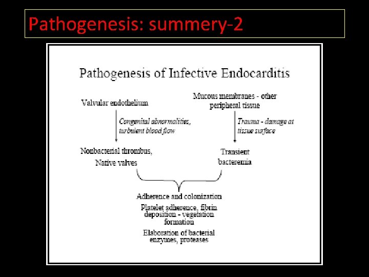 Pathogenesis: summery-2 