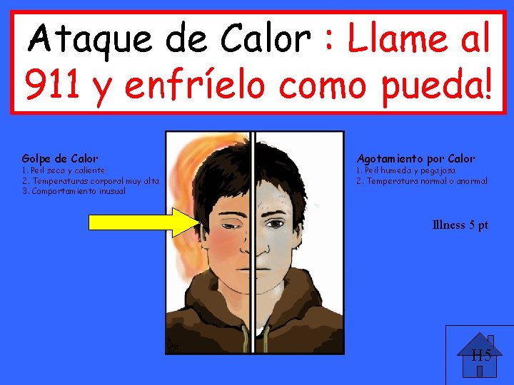 Ataque de Calor : Llame al 911 y enfríelo como pueda! Golpe de Calor