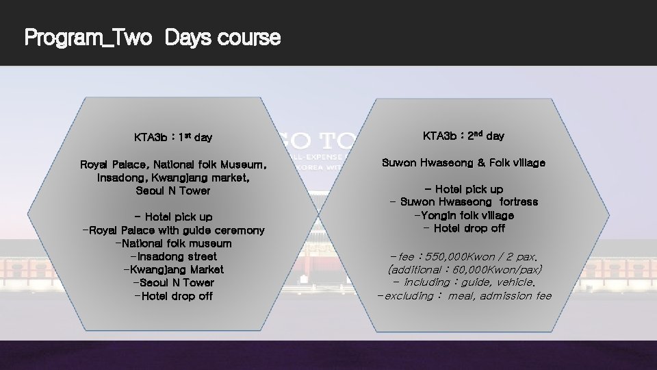 Program_Two Days course KTA 3 b : 1 st day KTA 3 b :