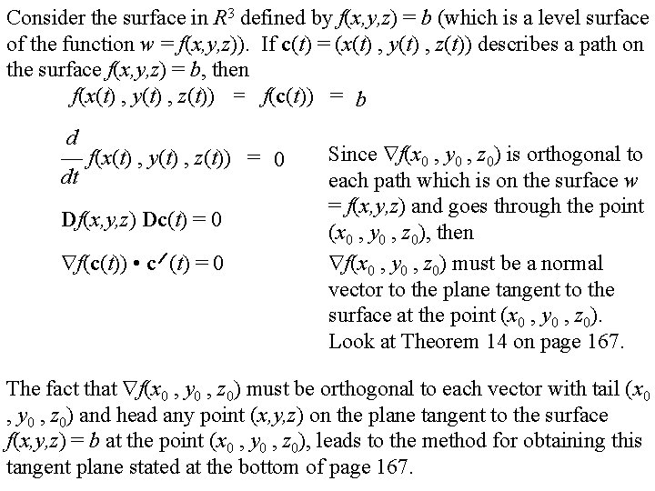 Recall That For A Real Valued Function From