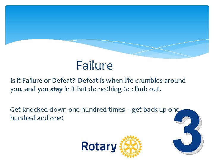Failure Is it Failure or Defeat? Defeat is when life crumbles around you, and Failure Is it Failure or Defeat? Defeat is when life crumbles around you, and