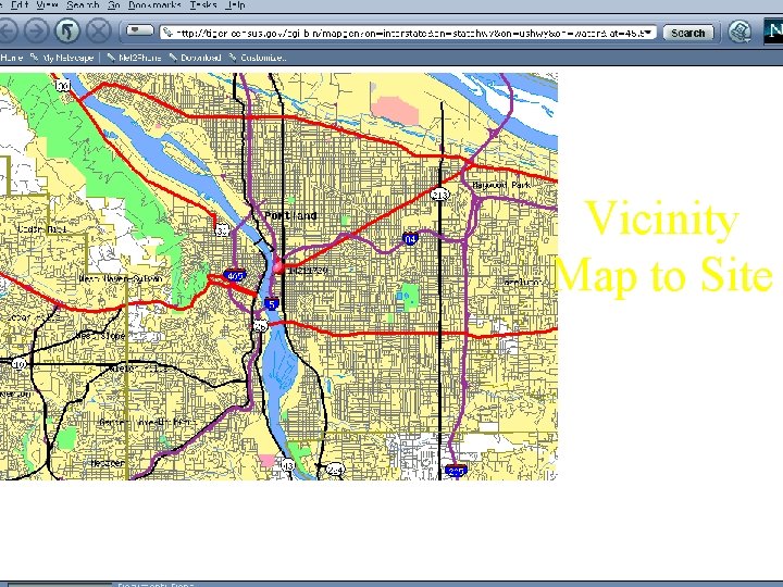 Vicinity Map to Site 13 