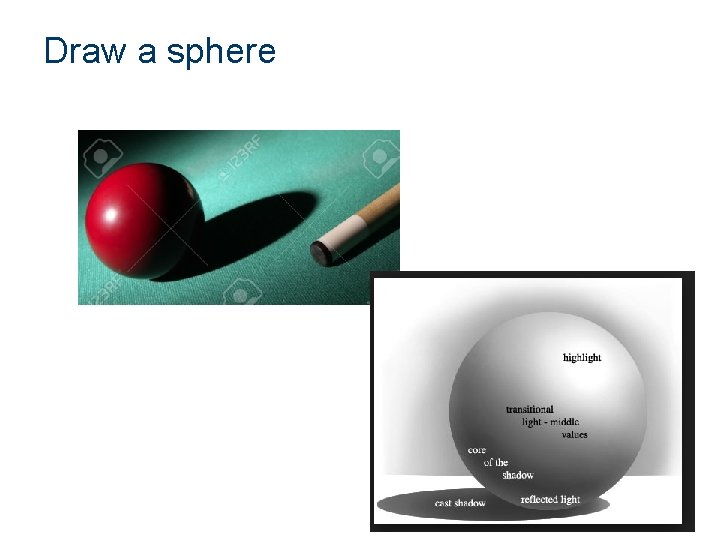 Draw a sphere 