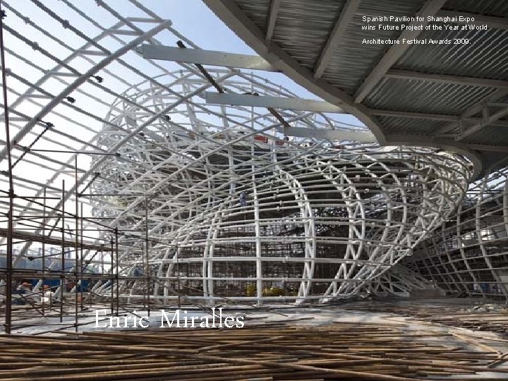 Spanish Pavilion for Shanghai Expo wins Future Project of the Year at World Architecture