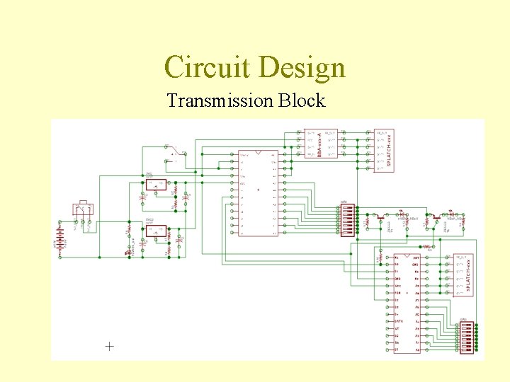 Circuit Design Transmission Block Circuit Design Transmission Block