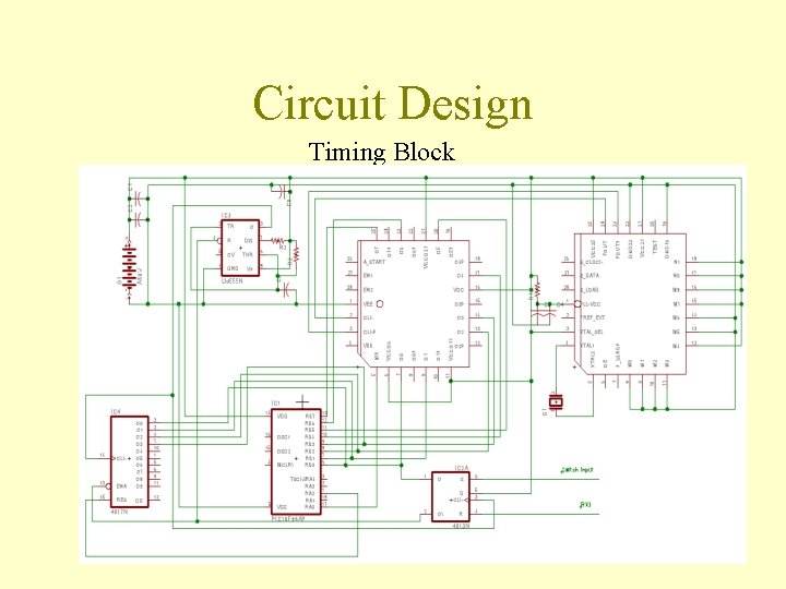Circuit Design Timing Block Circuit Design Timing Block