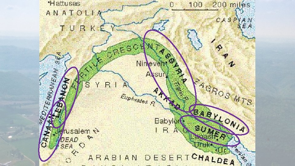 In what modern day country was the Fertile