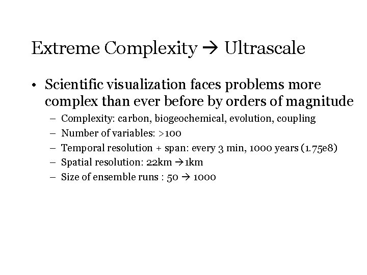 Multivariate Temporal Features in Scientific Data IEEE Visualization