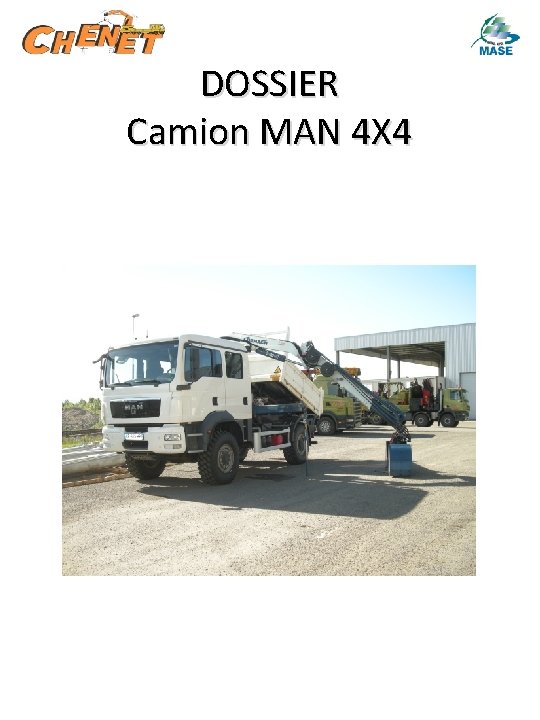 DOSSIER Camion MAN 4 X 4 