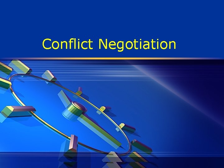 Conflict Negotiation 